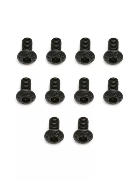 Button Head Screw - M3x6mm BHCS (10 U.) Team Associated AS31531 - Team Associated RC8B Factory Kit - Spare Parts & Option Parts