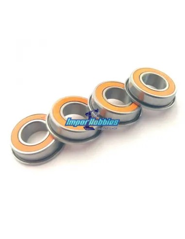 Roulements de transmission - Flanged - High Speed 8x16x5mm (4 U.) Fussion FS-B0014 - Roulements RC par taille / dimensions