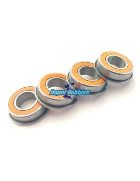 Rodamientos de transmisión Flanged - High Speed 8x16x5mm (4 Uds.) Fussion FS-B0014 - Rodamientos RC por medida / dimensiones