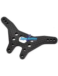 Soporte de amortiguador trasero carbono Team Associated B6 / B6D AS91665 - Team Associated B6 & B6D - Repuesto y opciones