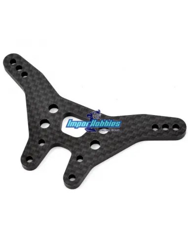 Support d'amortisseur arriere carbone Team Associated B6 / B6D AS91665 - Team Associated B6 & B6D - Pièces detachées et options