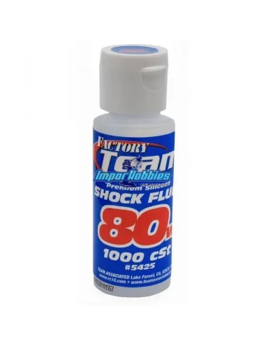 Silicone pour amortisseur 80wt / 1000cps Team Associated AS5425 - Silicones Team Associated