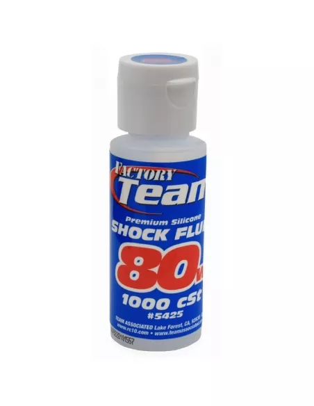 Shock Silicone Oil 80wt / 1000cps Team Associated AS5425 - Team associated Silicone Fluids