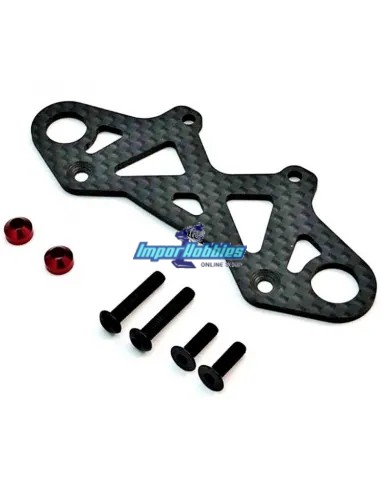 Soporte de bumper delantero en carbono TC - Opción Kyosho Fazer Touring MK2 FAW226 - Kyosho Fazer MK2 FZ02S - Repuesto y opcione