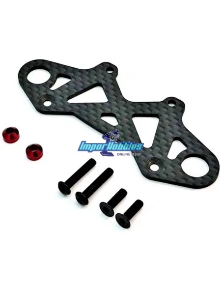 Support pare-chocs avant carbone - Option Kyosho Fazer Touring MK2 FAW226 - Kyosho Fazer MK2 FZ02S - Pièces detachées et options