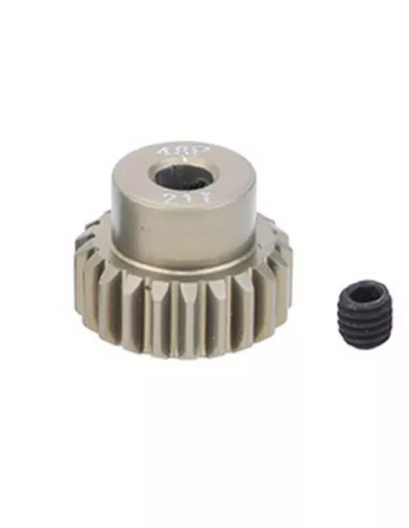 Pinion Gear Aluminium Hard 21T 48P 1/10 Scale Fussion FS-PG056-H - Team Associated B4 / T4 - Spare Parts & Option Parts