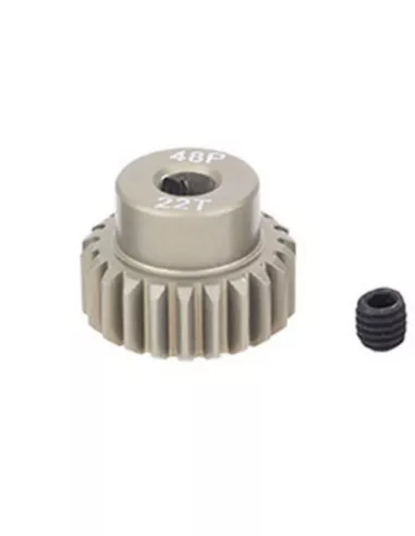 Pinion Gear Hard 22T 48P 1/10 Scale Fussion FS-PG057-H - Team Associated B4 / T4 - Spare Parts & Option Parts