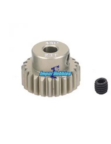 Piñón aluminio 23T 48P Escala 1/10 7075 Hard Fussion FS-PG058-H - Team Associated B4 / T4 (Todos) - Repuesto y opciones