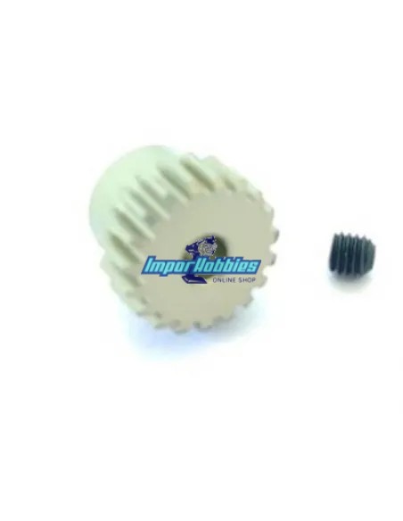 Piñón motor aluminio-titanio 19T 48P Escala 1/10 7075-T6 Hard Fussion FS-PG007-T - Team Associated B4 / T4 (Todos) - Repuesto y 