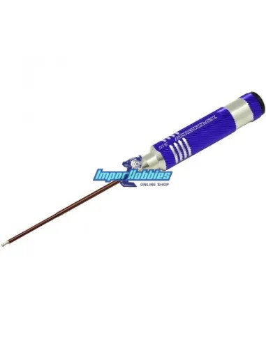 Llave allen bola mango aluminio (5/64) 0.78x120mm Arrowmax AM120278 - Herramientas Arrowmax