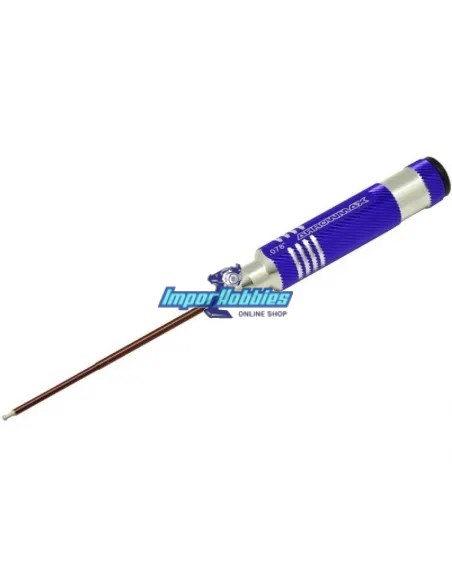 Llave allen bola mango aluminio (5/64) 0.78x120mm Arrowmax AM120278 - Herramientas Arrowmax