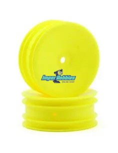 Llanta delantera amarilla 2WD Hex. 12mm 2.2 (2 Uds.) Team Associated B4.2 / RB5 / RB6 AS9691 - Team Associated B4 / T4 (Todos) -
