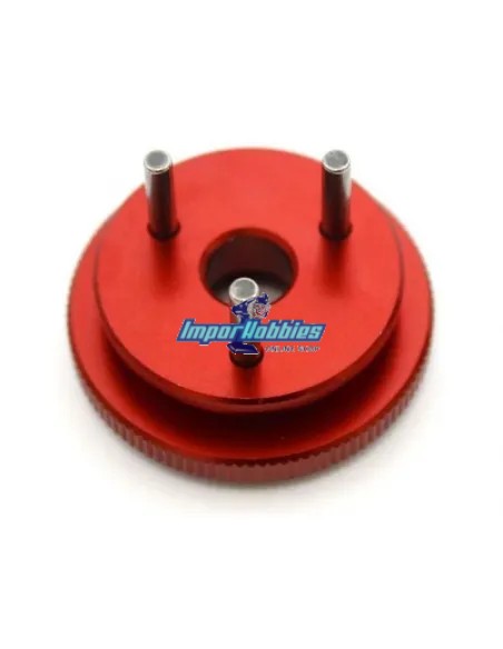 Volante de inercia Ø34mm rojo Kyohso Inferno 7.5 / Neo / GT / GT2 IFW110R - Kyosho Inferno 7.5 / Neo / Neo Race Spec - Repuesto 