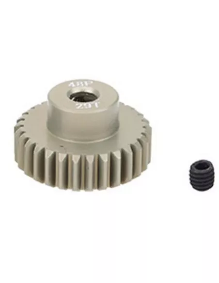 Pinion Gear Aluminium Hard 29T 48P 1/10 Scale Fussion FS-PG064-H - Team Associated B4 / T4 - Spare Parts & Option Parts