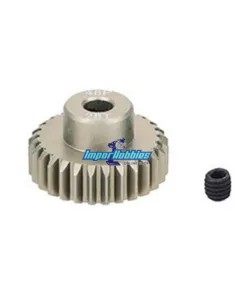 Piñón aluminio 28T 48P Escala 1/10 7075 Hard Fussion FS-PG063-H - Team Associated B4 / T4 (Todos) - Repuesto y opciones