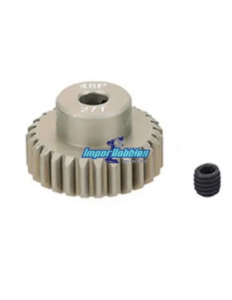 Pignon aluminium - Hard 27T 48P 1/10 Scale Fussion FS-PG062-H - Team Associated B4 / T4 - Pièces detachées et options