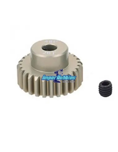 Piñón aluminio 26T 48P Escala 1/10 7075 Hard Fussion FS-PG061-H - Team Associated B4 / T4 (Todos) - Repuesto y opciones