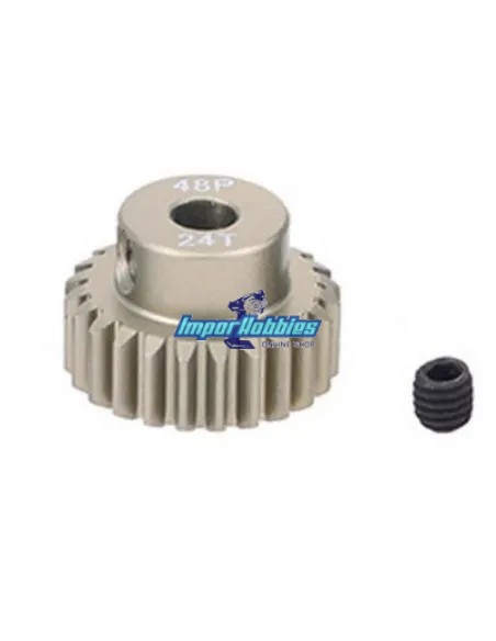 Pignon aluminium Hard 25T 48P 1/10 Scale Fussion FS-PG060-H - Team Associated B4 / T4 - Pièces detachées et options