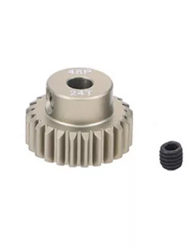 Pinion Gear Hard 24T 48P 1/10 Scale Fussion FS-PG059-H - Team Associated B4 / T4 - Spare Parts & Option Parts