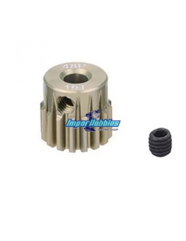 Pignon aluminium - Hard 16T 48P 1/10 Scale Fussion FS-PG051-H - Team Associated B4 / T4 - Pièces detachées et options