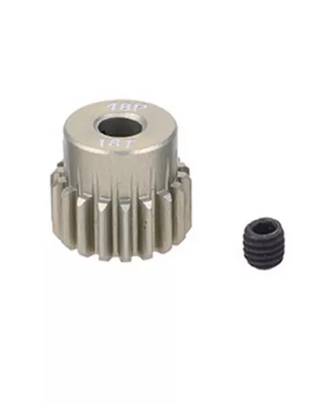 Pinion Gear Aluminium Hard 18T 48P 1/10 Scale Fussion FS-PG053-H - Team Associated B4 / T4 - Spare Parts & Option Parts