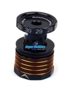 Adjustable Ride Height Jauge 20-30mm 1/10 & 1/8 Buggy Black Golden Arrowmax AM171095 - Set-up Tools