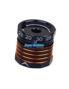 Adjustable Ride Height Jauge 20-30mm 1/10 & 1/8 Buggy Black Golden Arrowmax AM171095 - Set-up Tools 2