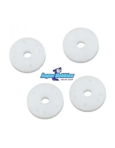 Pistón amortiguador V2 Blank Flat (4 Uds.) Team Associated B5 / B5M / B6 / B6.1 / B6.2 / SC6.1 / T6.1 AS91630 - Team Associated 
