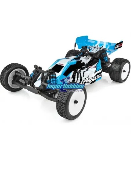 Team Associated RB10 1/10 Buggy Ready-To-Run Bleu 2WD Brushless 3300Kv 2.4Ghz AS90031 - Voitures Radiocommandées 1/10Th Buggy RT