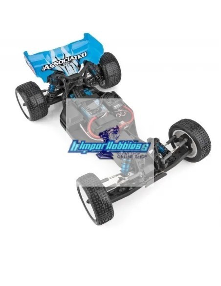 Team Associated RB10 1/10 Buggy Ready-To-Run Bleu 2WD Brushless 3300Kv 2.4Ghz AS90031 - Voitures Radiocommandées 1/10Th Buggy RT