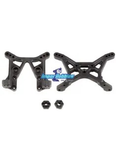 Shock Tower Set - Front / Rear Team Associated RB10 RTR / SR10 AS71093 - Team Associated RB10 1/10 Buggy RTR - Spare Parts & Opt