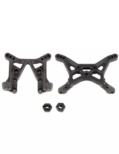 Shock Tower Set - Front / Rear Team Associated RB10 RTR / SR10 AS71093 - Team Associated RB10 1/10 Buggy RTR - Spare Parts & Opt