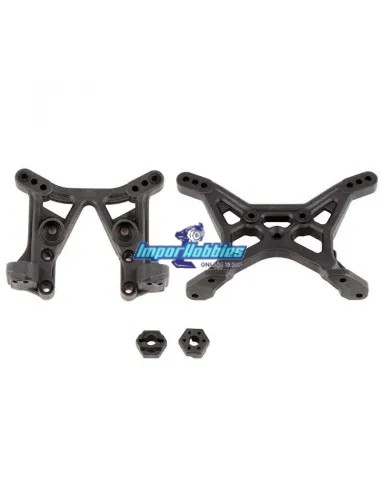 Supports d'amortisseurs Team Associated RB10 RTR / SR10 AS71093 - Team Associated RB10 1/10 Buggy RTR - Pièces detachées et opti