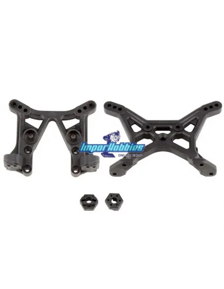 Supports d'amortisseurs Team Associated RB10 RTR / SR10 AS71093 - Team Associated RB10 1/10 Buggy RTR - Pièces detachées et opti