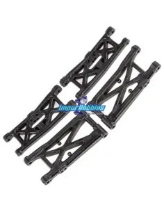 Suspension Arm Set Team Associated RB10 RTR / DR10 / SR10 AS71068 - Team Associated RB10 1/10 Buggy RTR - Spare Parts & Option P