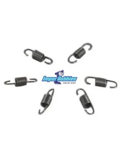 Muelles cortos unión codo-escape Ø4x15mm motores .21 / .25 / .28 (6 Uds.) Fussion FS-EX010 - Juntas y muelles de escape RC