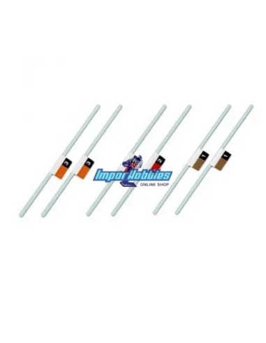 Barre anti-roulis 1.1-1.2-1.3mm (6 U.) Team Magic E4 K2107 - Team Magic E4