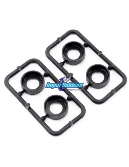 Support de roulement plastique pour différentiel (4 U.) Xray XB8 352070 - Xray XB8 - Pièces detachées et options