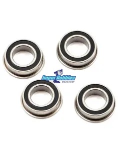 Transmission Bearings - High Speed 8x14x4mm Flanged (4 U.) Fussion FS-B0011 - RC Bearings By Size / Dimensions