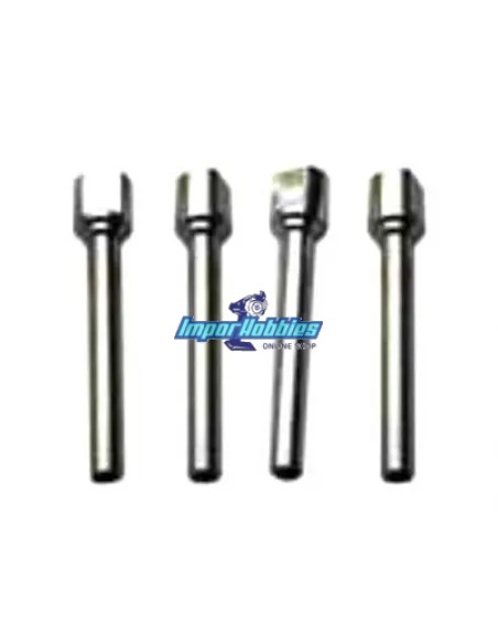 Colonnettes aluminiums de paliers centraux Hobao Hyper 7 TQ / 7.5 / SS / VS / VT 87050 - Hobao Hyper 7 TQ & 7.5 Nitro