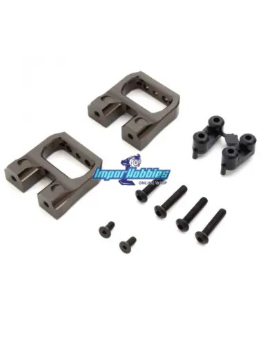 Supports de servo de direction en aluminium Kyosho Inferno MP10e IFW505 - Kyosho Inferno MP10e Electric Kit 34110 - Pièces detac