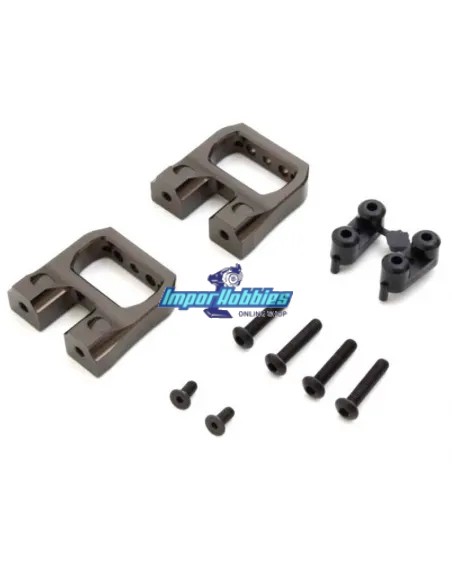 Supports de servo de direction en aluminium Kyosho Inferno MP10e IFW505 - Kyosho Inferno MP10e Electric Kit 34110 - Pièces detac