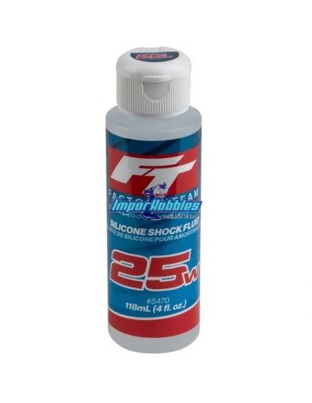 Silicona de amortiguador 25WT / 275Cps 118ML. Team Associated AS5470 - Siliconas Team Associated