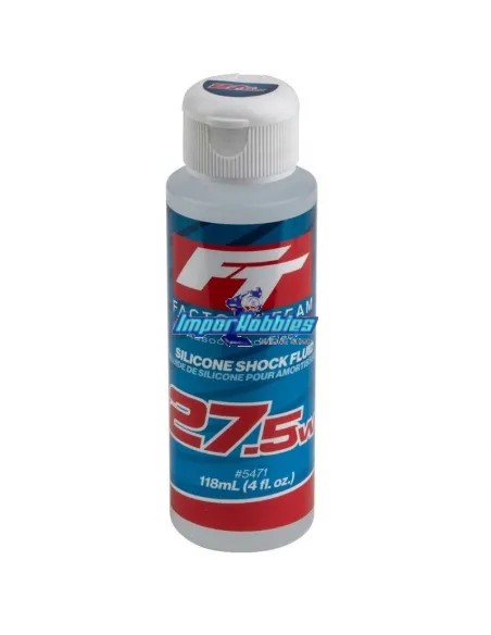 Silicona de amortiguador 27.5WT / 313Cps 118ML. Team Associated AS5471 - Siliconas Team Associated