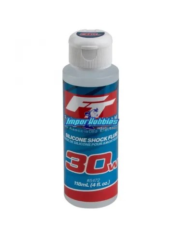 Silicone pour amortisseur 30WT / 350Cps 118ML. Team Associated AS5472 - Silicones Team Associated