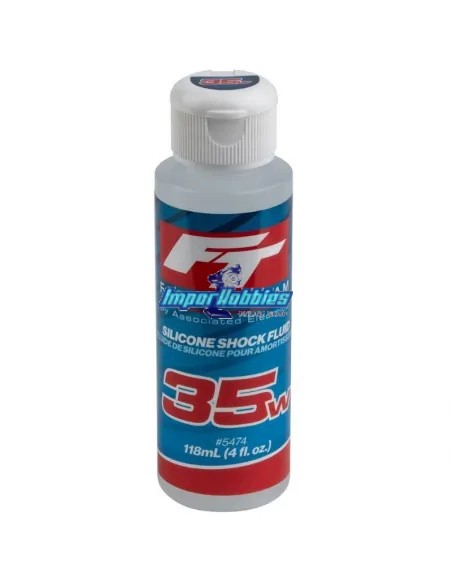 Silicone pour amortisseur 35WT / 425Cps 118ML. Team Associated AS5473 - Silicones Team Associated