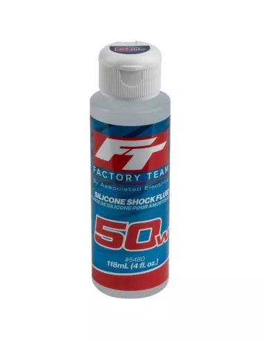 Shock Silicone Oil 50WT / 650Cps 118ML. Team Associated AS5480 - Team associated Silicone Fluids