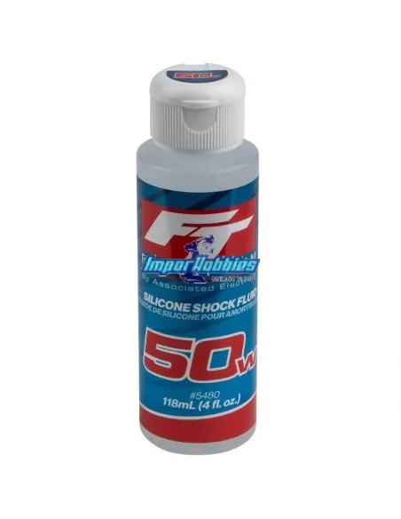 Silicone pour amortisseur 50WT / 650Cps 118ML. Team Associated AS5480 - Silicones Team Associated