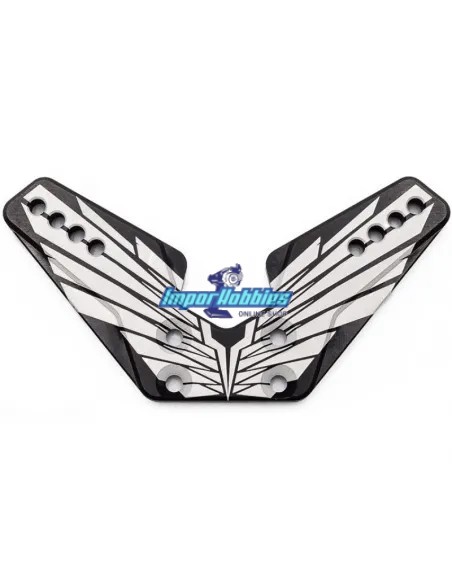 Support d'amortisseur avant alu 4mm OAS Hobbytech BXR S1 REV-OP35-FR - Hobbytech BXR S1 RTR & BXR S1 Kit - Pièces detachées et o