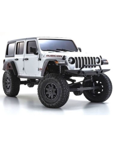 Kyosho Mini-Z 4x4 Crawler Jeep®︎ Wrangler Rubicon Blanc 1/24